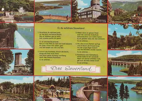 Sauerland - u.a. die Sieben Jungfrauen - 1974