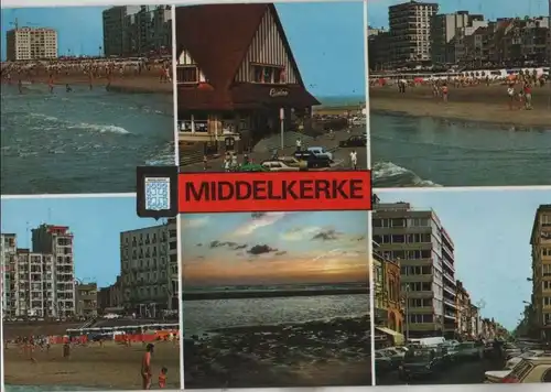 Belgien - Belgien - Middelkerke - 6 Teilbilder - 1980