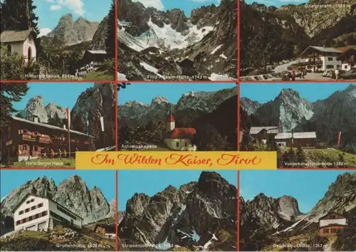 Österreich - Österreich - Wilder Kaiser - Naturschutzgebiet - 1985