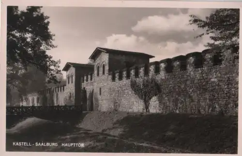 Bad Homburg, Kastell Saalburg - Haupttor - ca. 1955