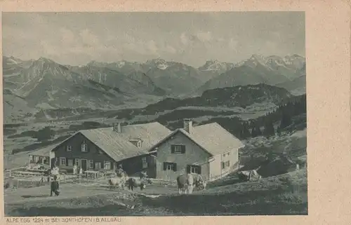 Sonthofen, Oberallgäu - Alpe Egg