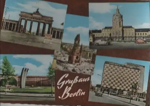 Berlin, Westteil - mit 5 Bildern - 1962