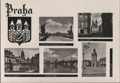 Tschechien - Tschechien - Prag - Praha - u.a. Prasna Brana - 1965