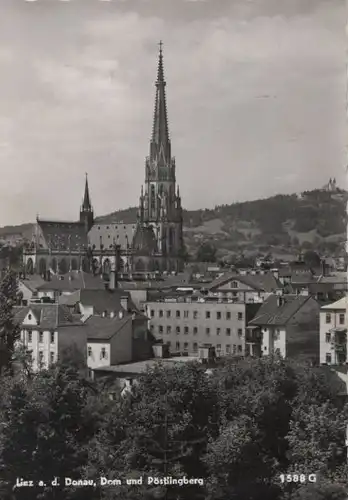 Österreich - Österreich - Linz - Dom und Pöstlingberg - ca. 1955