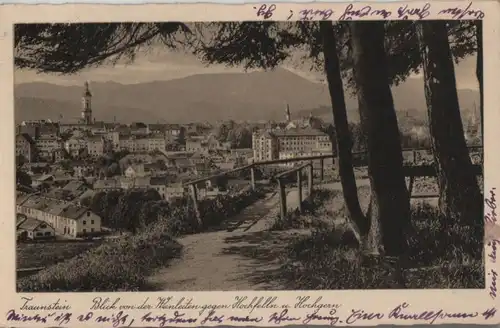 Traunstein - Blick von der Weinleiten - 1933