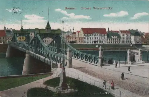 Bremen - Große Weserbrücke