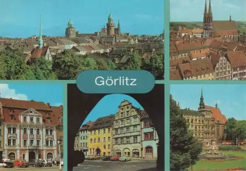Görlitz - u.a. Teilansicht - 1986