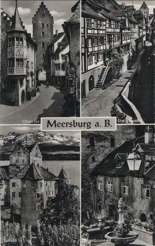 Meersburg - u.a. Steigstraße - 1958