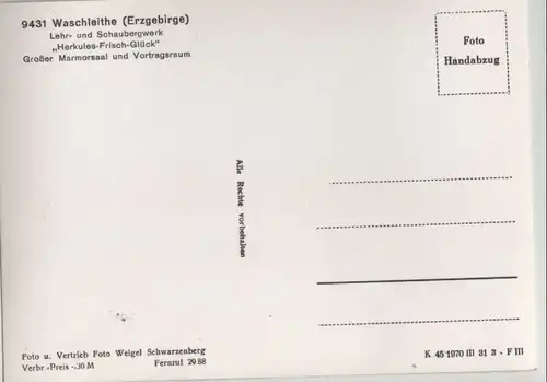 Grünhain-Beierfeld, Waschleithe - Lehr- und Schaubergwerk