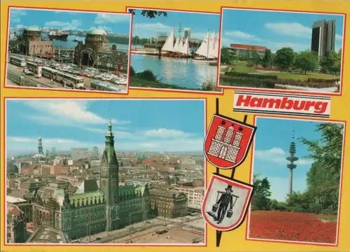 Hamburg - mit 5 Bildern - ca. 1980