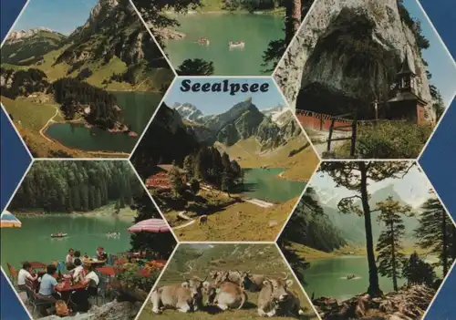 Schweiz - Schweiz - Seealpsee - mit Altmann u.a. - ca. 1980