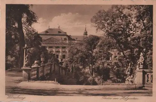 Würzburg - Partie im Hofgarten - ca. 1935
