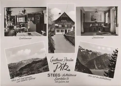 Österreich - Österreich - Steeg - u.a. Pension Pilz - ca. 1965