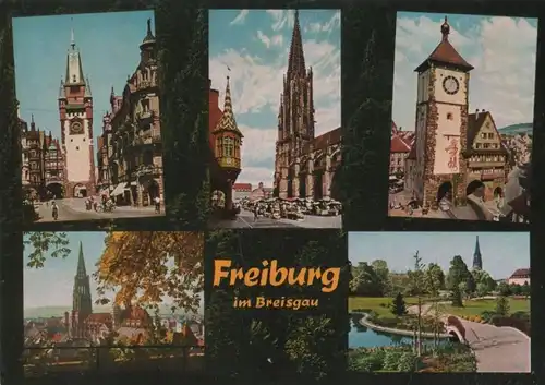 Freiburg (Elbe) - 5 Teilbilder - 1990