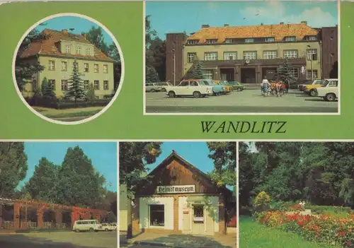 Wandlitz - u.a. Parkanlage - 1983