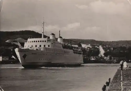Sassnitz - Eisenbahnfährschiff - 1959
