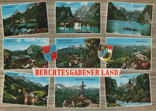 Berchtesgadener Land - u.a. Kehlsteinhaus - ca. 1980