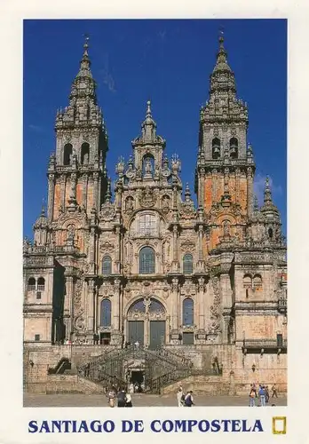 Spanien - Santiago de Compostella - Spanien - Catedral
