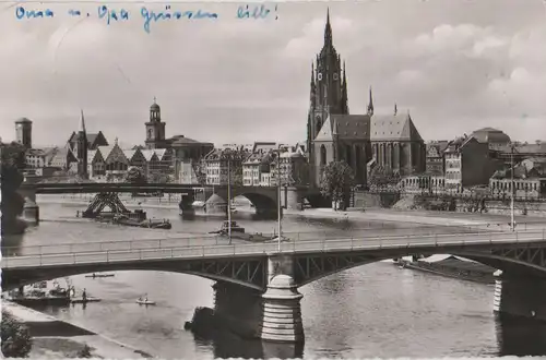 Frankfurt Main - Dom, Paulskirche und Römer - 1955