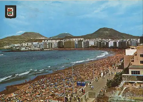 Spanien - Las Palmas - Playa de las Canteras - Spanien - voller Strad