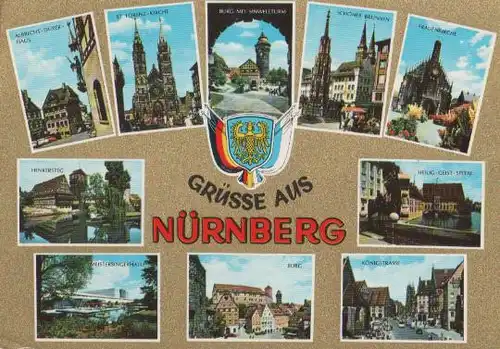 Grüsse aus Nürnberg - ca. 1975