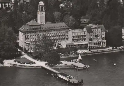 Lindau - Bad chachen - Hotel Luftbild - ca. 1955