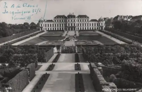 Österreich - Österreich - Wien - Schloss Belvedere - 1958