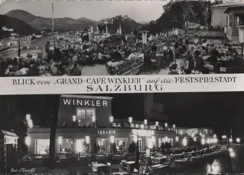 Österreich - Österreich - Salzburg - Grand-Cafe Winkler - ca. 1965