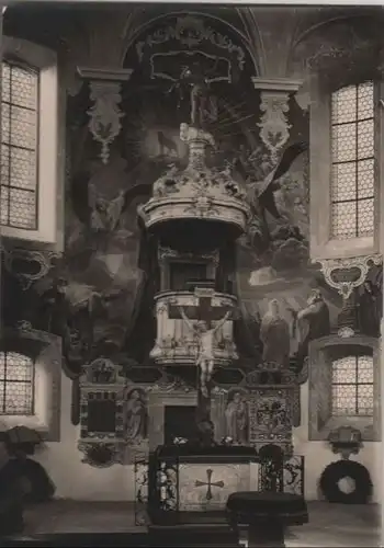 Alfdorf - Kirche, innen - ca. 1950