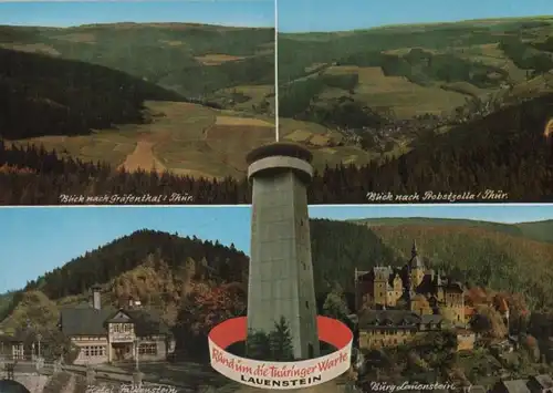 Ludwigsstadt - Aussichtsturm Thüringer Warte - ca. 1980