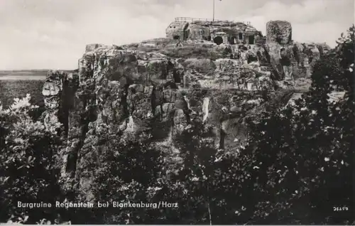 Blankenburg - Burgruine Regenstein - ca. 1960