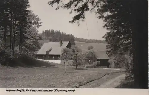 Hermsdorf / Osterzgebirge - Richtergrund - 1968