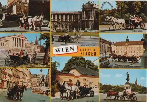 Österreich - Österreich - Wien - und sein Fiaker - 1982