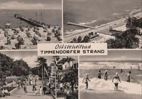 Timmendorfer Strand - mit 4 Bildern - ca. 1965