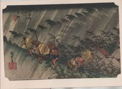 Ando Hiroshige Takaido-Straße