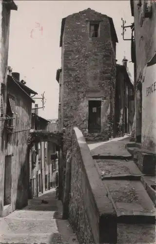 Frankreich - Frankreich - Menton - Rue et traverse du Vieux Chateau - 1963