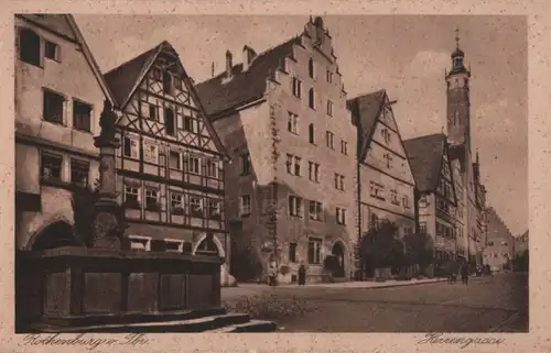 Rothenburg - Herrengasse - ca. 1935