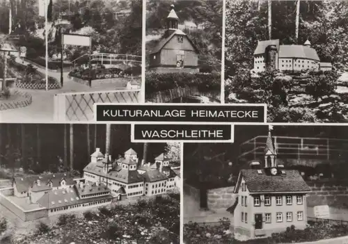 Grünhain-Beierfeld, Waschleithe - mit 5 Bildern - 1978