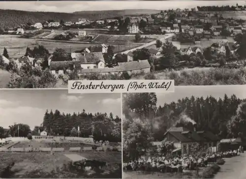 Finsterbergen - 3 Teilbilder - ca. 1965