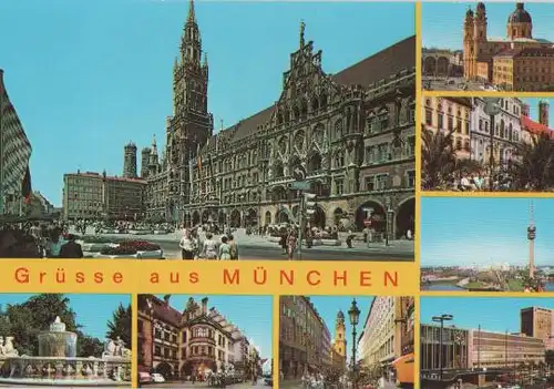 Grüsse aus München - 8 Bilder - ca. 1985