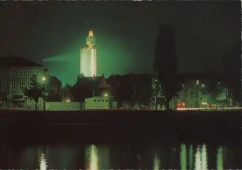 Frankfurt Main - Mainpartie mit Henninger-Turm - ca. 1975