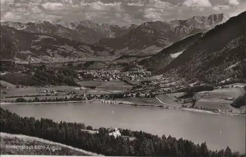 Immenstadt - mit den beiden Alpseen - 1955