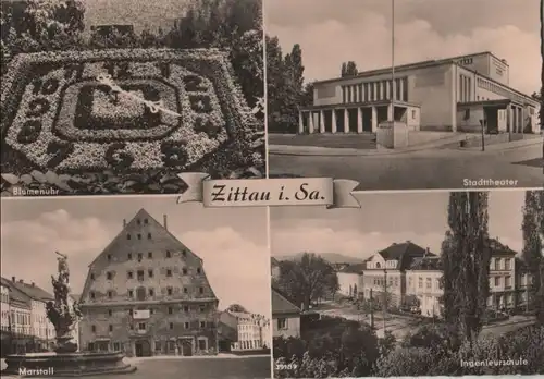 Zittau - u.a. Stadttheater - 1962