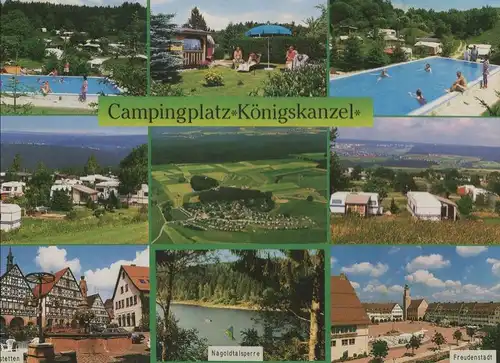 Dornstetten - Hallwangen - Camping Königskanzel