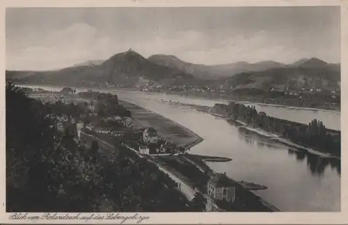 Remagen-Rolandseck - Blick auf Siebengebirge - ca. 1950