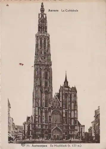 Belgien - Belgien - Anvers - La Cathedrale - 1940