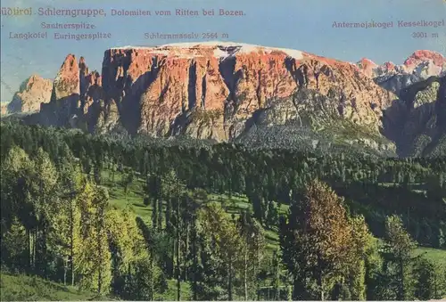 Italien - Dolomiten - Italien - Schlerngruppe