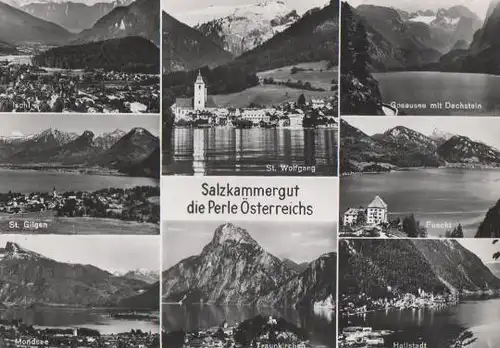 Österreich - Österreich - Salzkammergut u.a. Mondsee u. Hallstadt - 1958