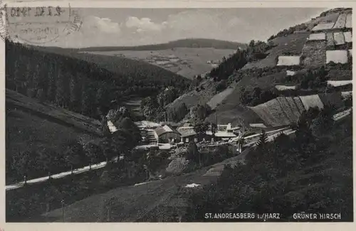 St. Andreasberg - Grüner Hirsch - 1930
