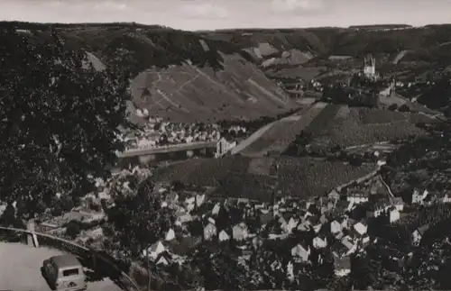 Cochem - Blick von der Umkehr - ca. 1960